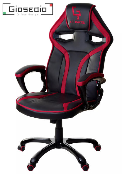 Gaming kėdė žaidimams – raudona, ergonomiška