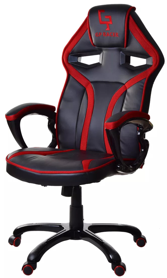 Gaming kėdė žaidimams – raudona, ergonomiška