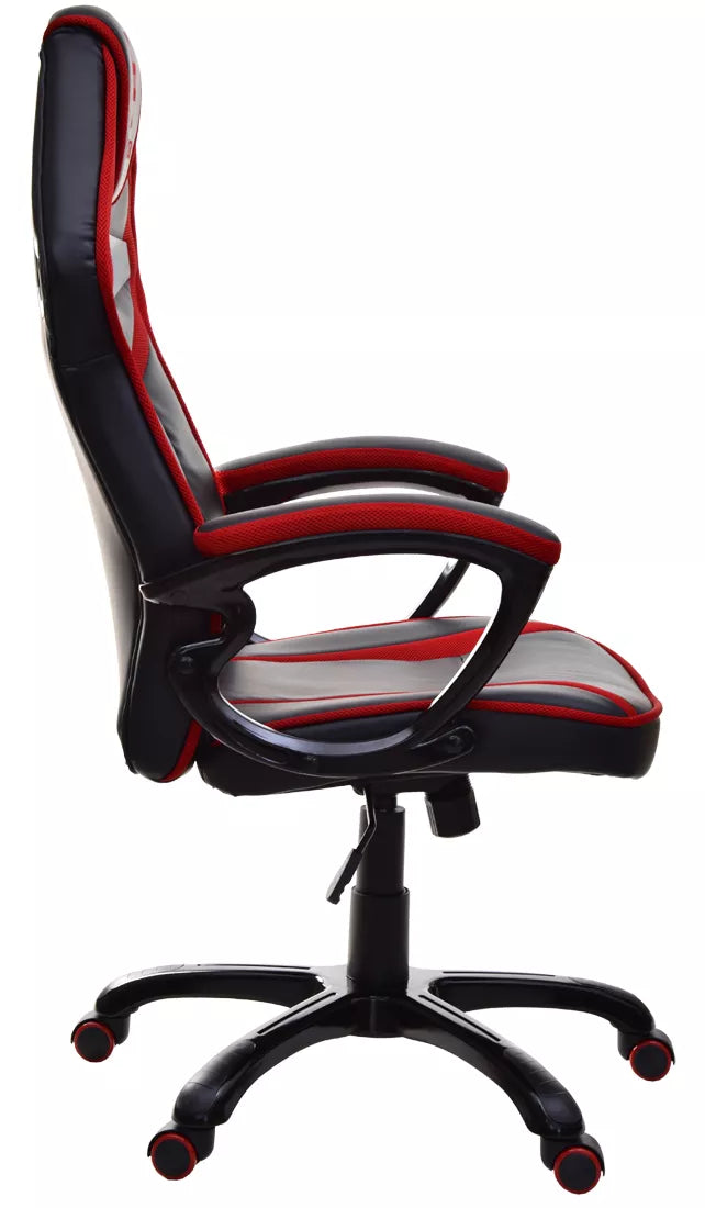 Gaming kėdė žaidimams – raudona, ergonomiška