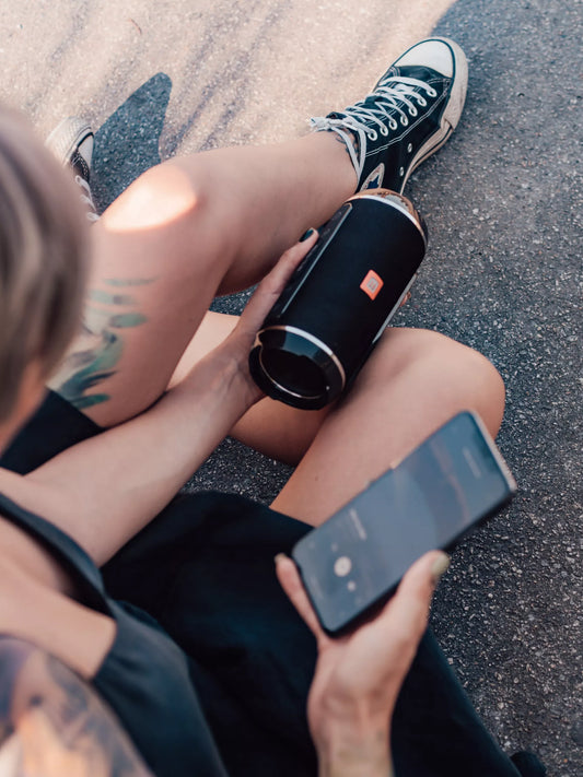 Nešiojamas Belaidis Bluetooth Garsiakalbis USB SD AUX FM Radijas Bokso Tipo Kolonėlė