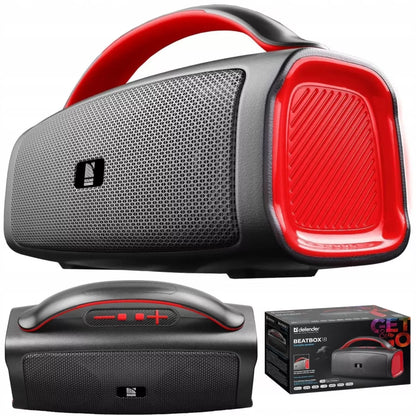 NEŠIOJAMASIS GARSIAKALBIS BEATBOX 18 BLUETOOTH 20W BT5.4 FM RADIJAS MP3 DVISTIPRIS