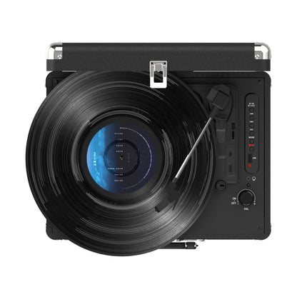 3 greičių patefonas AKAI ATT-18BT Įmontuoti garsiakalbiai BLUETOOTH AUX IN RCA