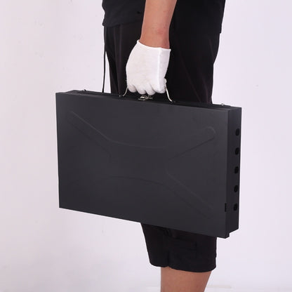 Sodo GRILIS TURISTINIS PERKELIAMAS SULANKSTOMAS BBQ LAGAMINAS SU AKSESUARAIS