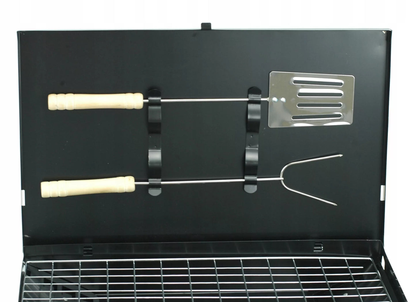 Sodo šašlykinė turistinė – perkeliamas sulankstomas BBQ