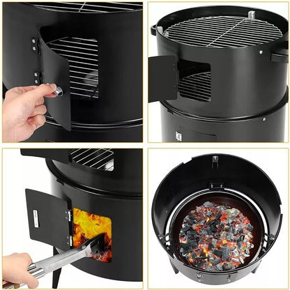 Sodo šašlykinė-rūkykla 6 in 1 - XXL