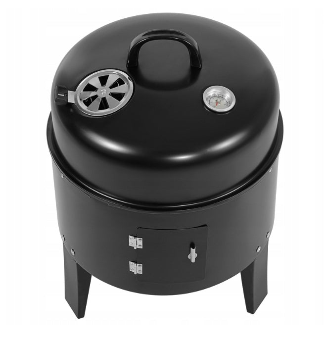 SODO GARDEN GRILIS-RŪKYKLA 6-IN-1, SKIRTAS MEDIENAI IR BRIKETAMS, XXL