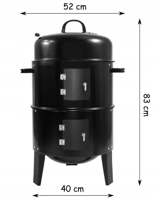 Sodo šašlykinė-rūkykla 6 in 1 - XXL
