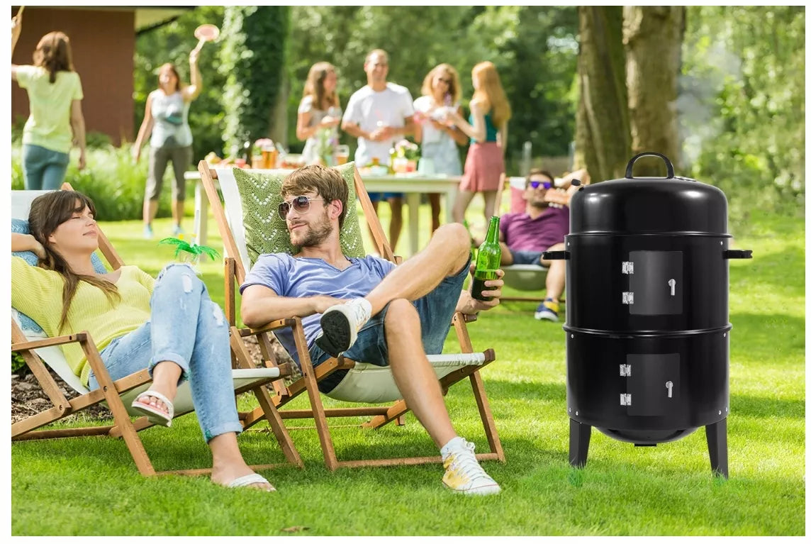 Sodo šašlykinė-rūkykla 6 in 1 - XXL