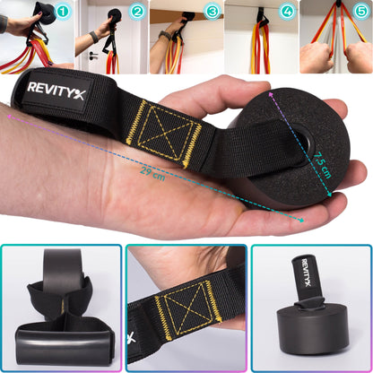 Atspariosios treniruočių gumos, fitneso juostos CrossFit, gumų rinkinys POWER BAND 4 vnt.