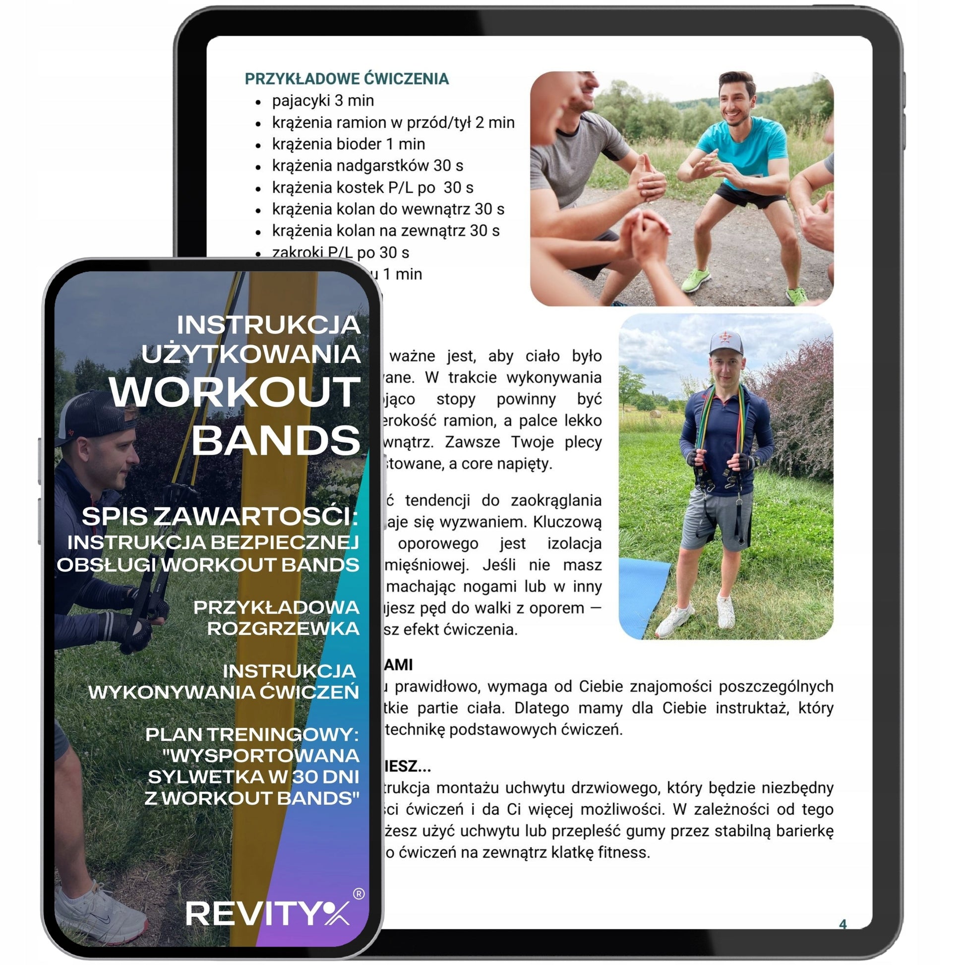 Treniruočių gumos WORKOUT BANDS PRO, Rinkinys iki 100 kg, Aukštos kokybės