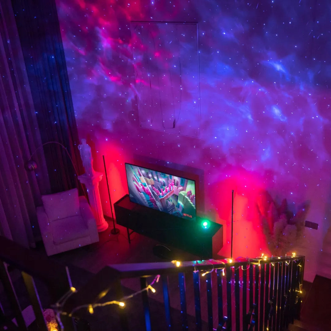 Galaktinis Žvaigždžių Projektorius 3.0 (3D) 4K - MĖLYNAS LAZERIS