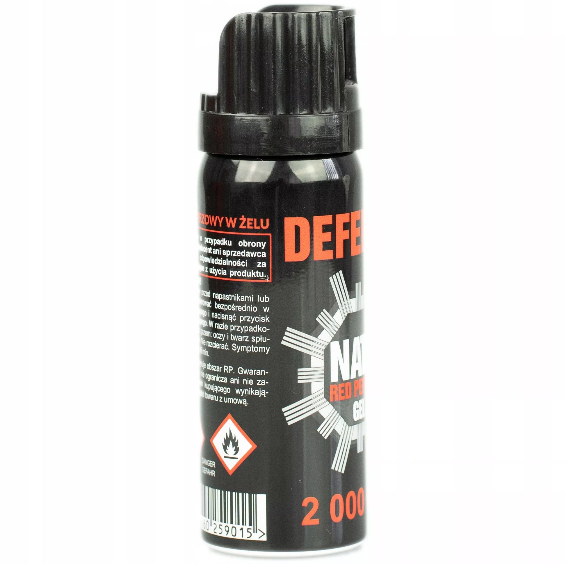 Pipirinis Gelis Gynybos Priemonė Paralyžiuojantis Purškalas NATO DEFENCE 50 ml