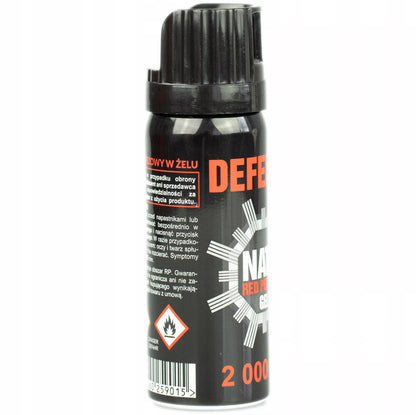 Pipirinis Gelis Gynybos Priemonė Paralyžiuojantis Purškalas NATO DEFENCE 50 ml