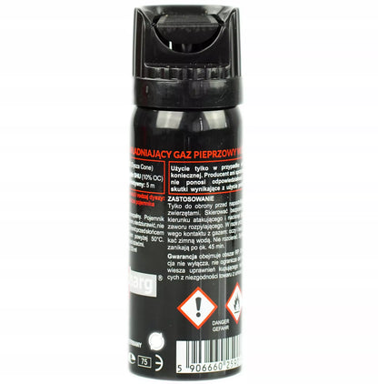 Pipirinis Gelis Gynybos Priemonė Paralyžiuojantis Purškalas NATO DEFENCE 50 ml