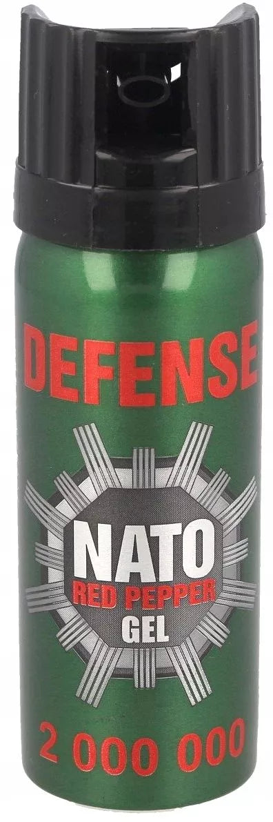 Pipirinis Gelis Gynybos Priemonė Paralyžiuojantis Purškalas NATO DEFENCE 50 ml