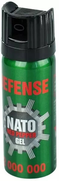 Pipirinis Gelis Gynybos Priemonė Paralyžiuojantis Purškalas NATO DEFENCE 50 ml