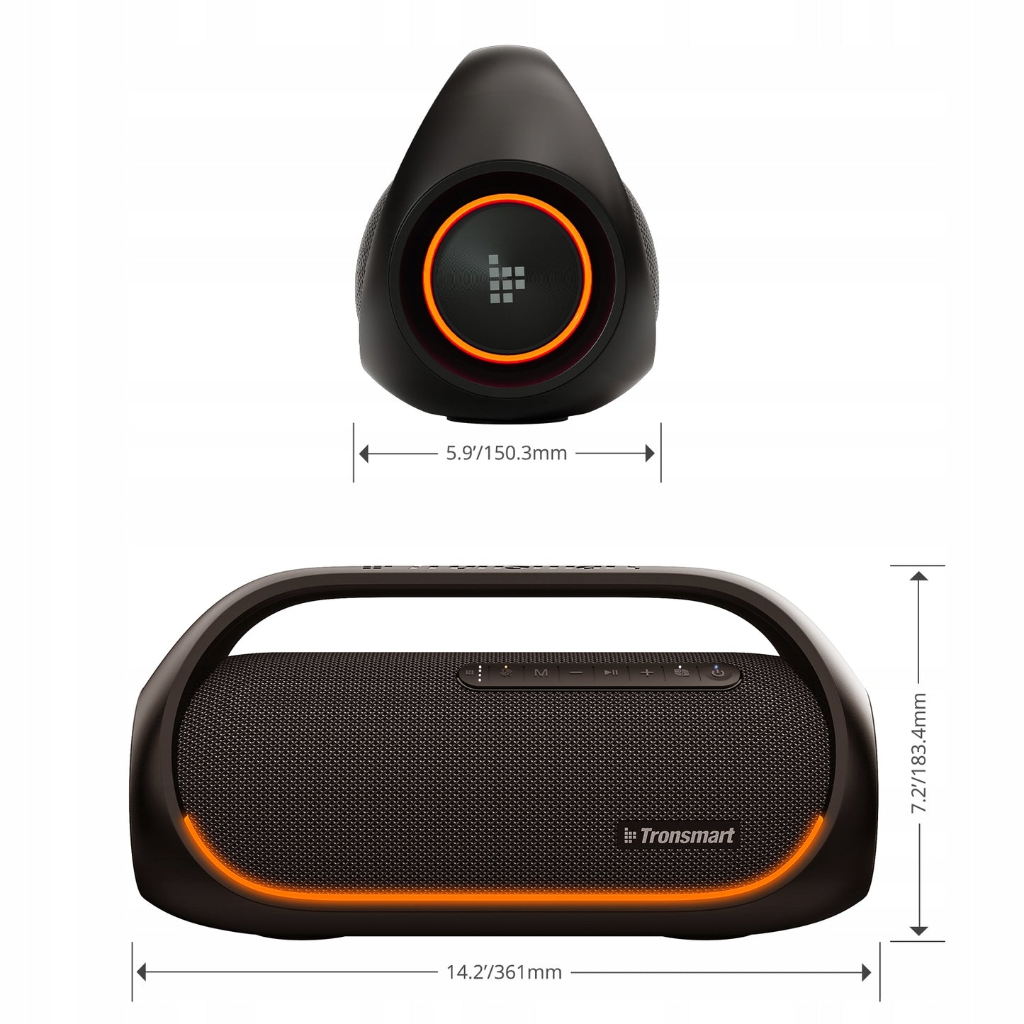 Belaidis nešiojamas Bluetooth garsiakalbis Tronsmart Bang 15H NFC IPX6