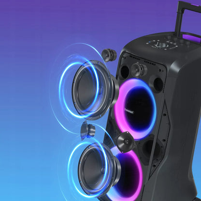 Nešiojamas „Bluetooth“ garsiakalbis karaoke „Power Audio Tronsmart Halo 300“ 240W