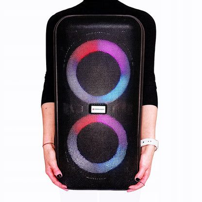 Nešiojamas Karaoke Partybox garsiakalbis Ferguson 400BT 60W FM BT USB AUX DSP