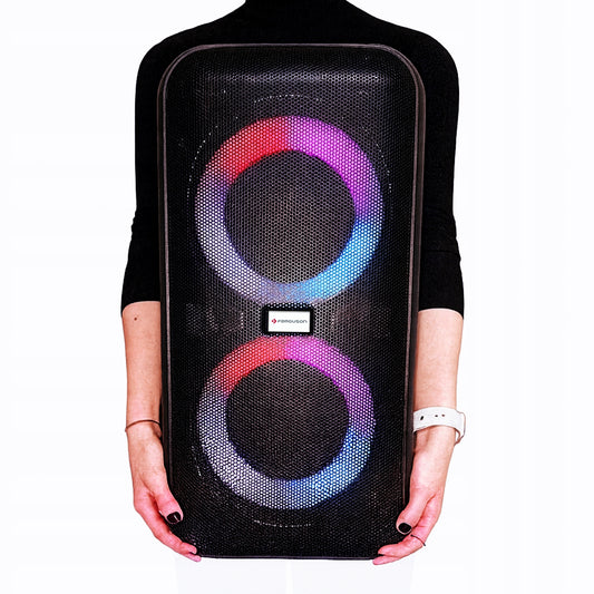 Nešiojamas Karaoke Partybox garsiakalbis Ferguson 400BT 60W FM BT USB AUX DSP