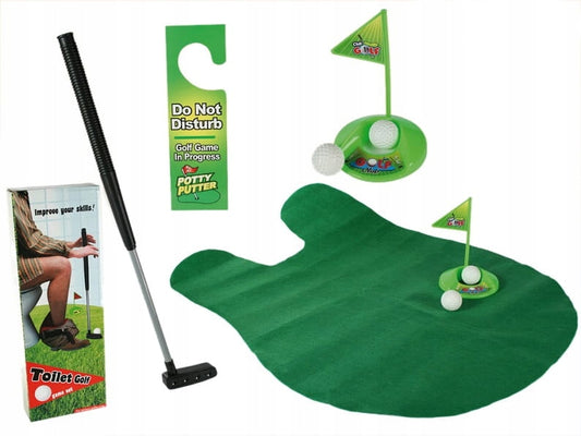 Tualetinis golfo žaidimo rinkinys