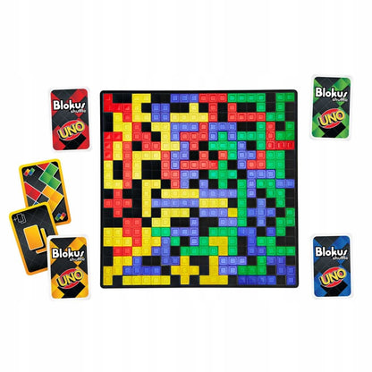 Žaidimas Blokus Shuffle su kortomis UNO stiliaus GXV91