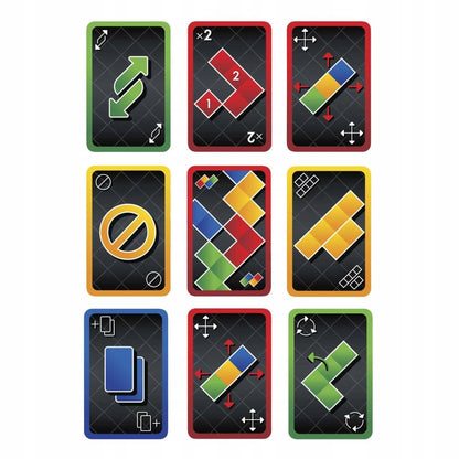 Žaidimas Blokus Shuffle su kortomis UNO stiliaus GXV91