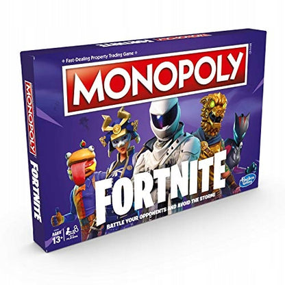 Stalo žaidimas Hasbro Monopoly: Fortnite (Angliška, violetinė laida)