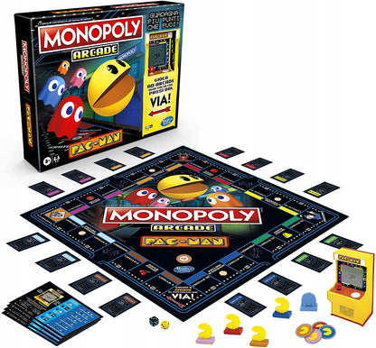 Stalo žaidimas Monopoly Arcade Pacman Hasbro
