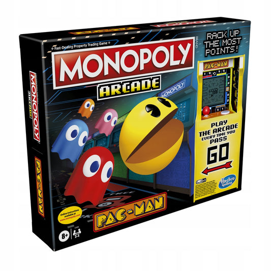 Stalo žaidimas Monopoly Arcade Pacman Hasbro
