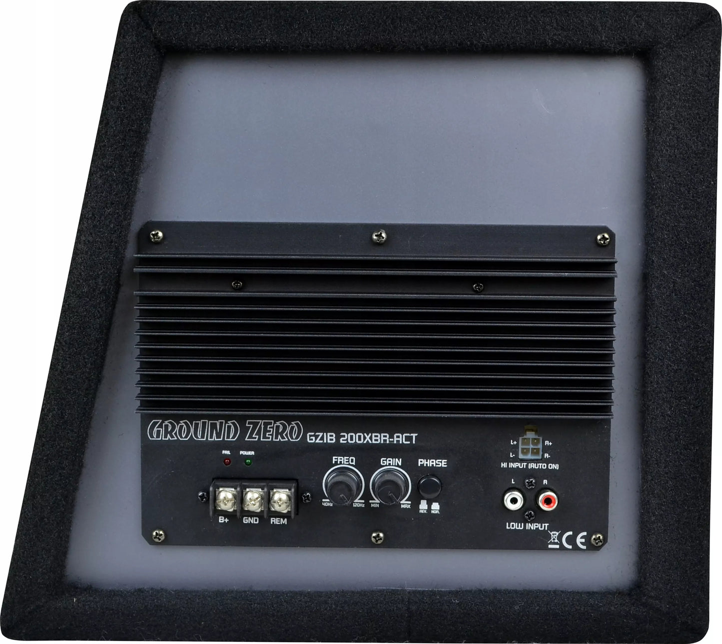 Ground Zero aktyvus 20 cm (8″) subwoofer