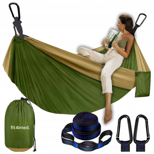 Hamakas dvigubas suūpuoklė – lengvas, patvarus, greitas surinkimas