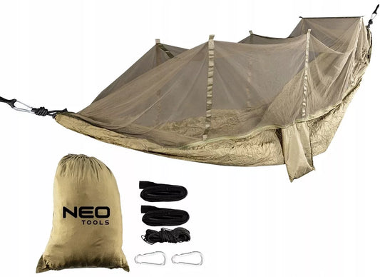 NEO TURISTINIS IŠGYVENIMO KOMPLEKTAS SU MOSKITIERA.