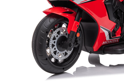 HONDA CBR ELEKTRINIS MOTOCIKLAS VAIKAMS SU ŠVIESOMIS, MUZIKA, DOVANA - MOTOCIKLAS