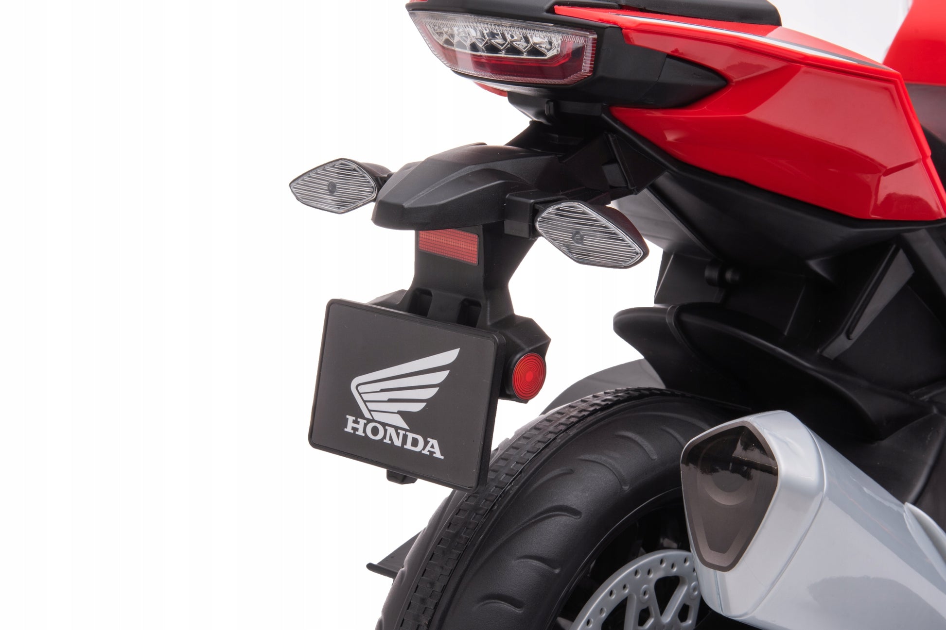 HONDA CBR ELEKTRINIS MOTOCIKLAS VAIKAMS SU ŠVIESOMIS, MUZIKA, DOVANA - MOTOCIKLAS