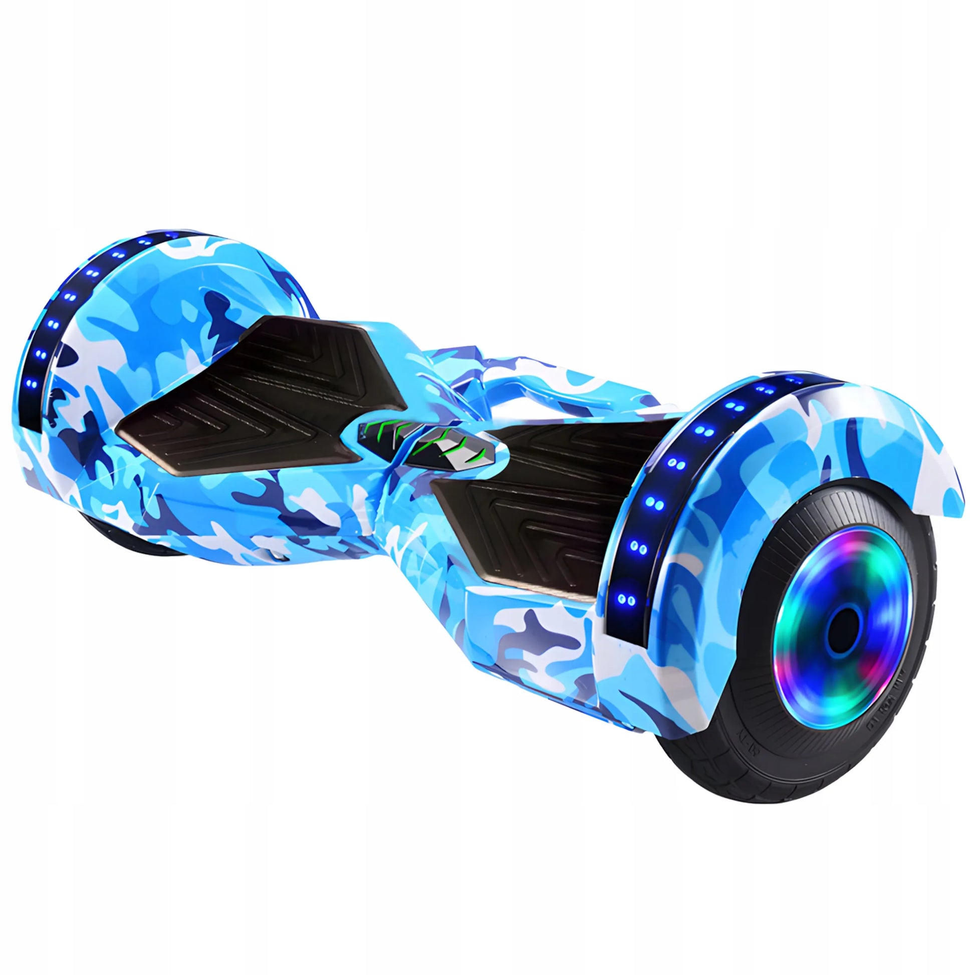 RETOO elektrinė riedlentė HOVERBOARD, 8 colių, LED, „Bluetooth“ garsiakalbis, mėlyna