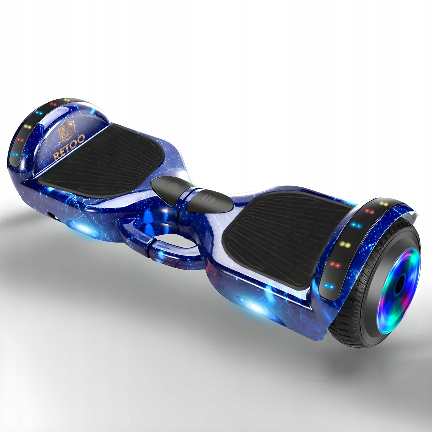 HOVERBOARD Elektrinė riedlentė LED 6,5' su Bluetooth garsiakalbiais ir apsaugomis