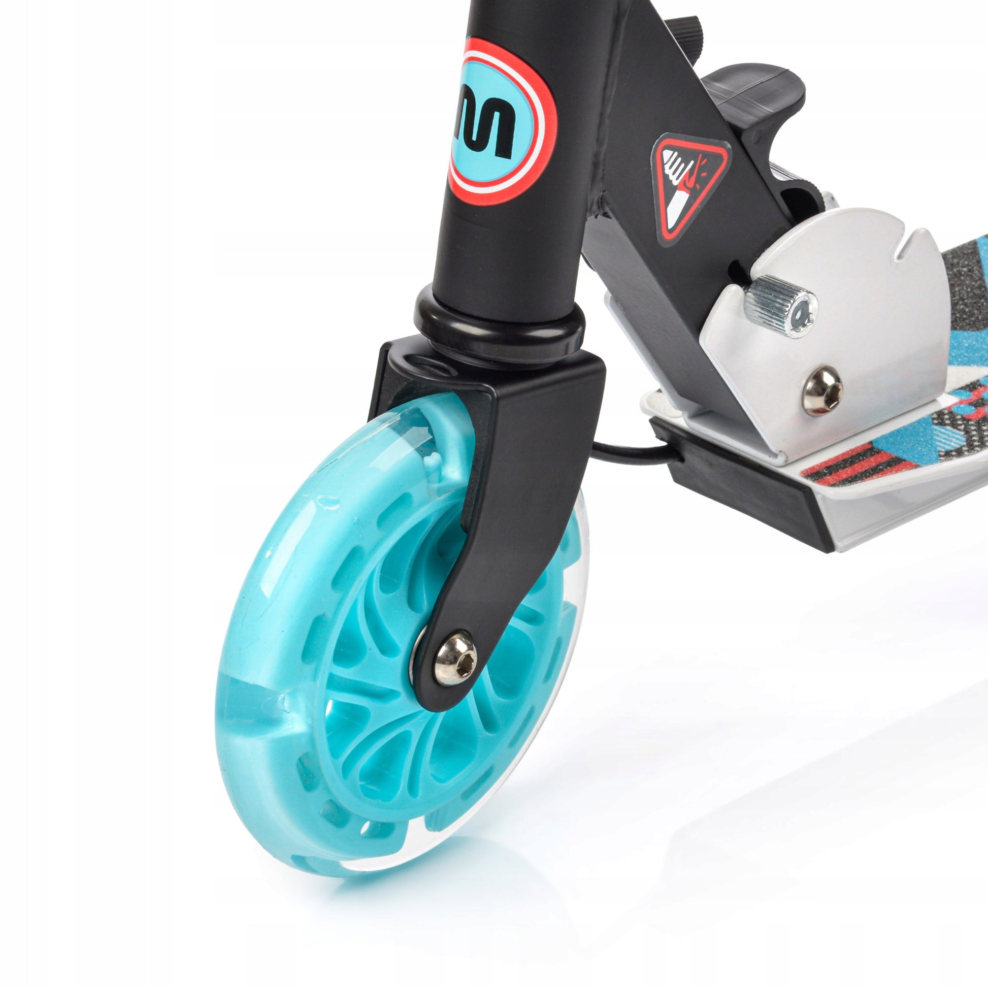 VAIKIŠKAS SULANKSTOMAS REGULIUOJAMAS PASPIRTUKAS DRAGON su LED ratukais ir 2 stabdžiais, METEOR