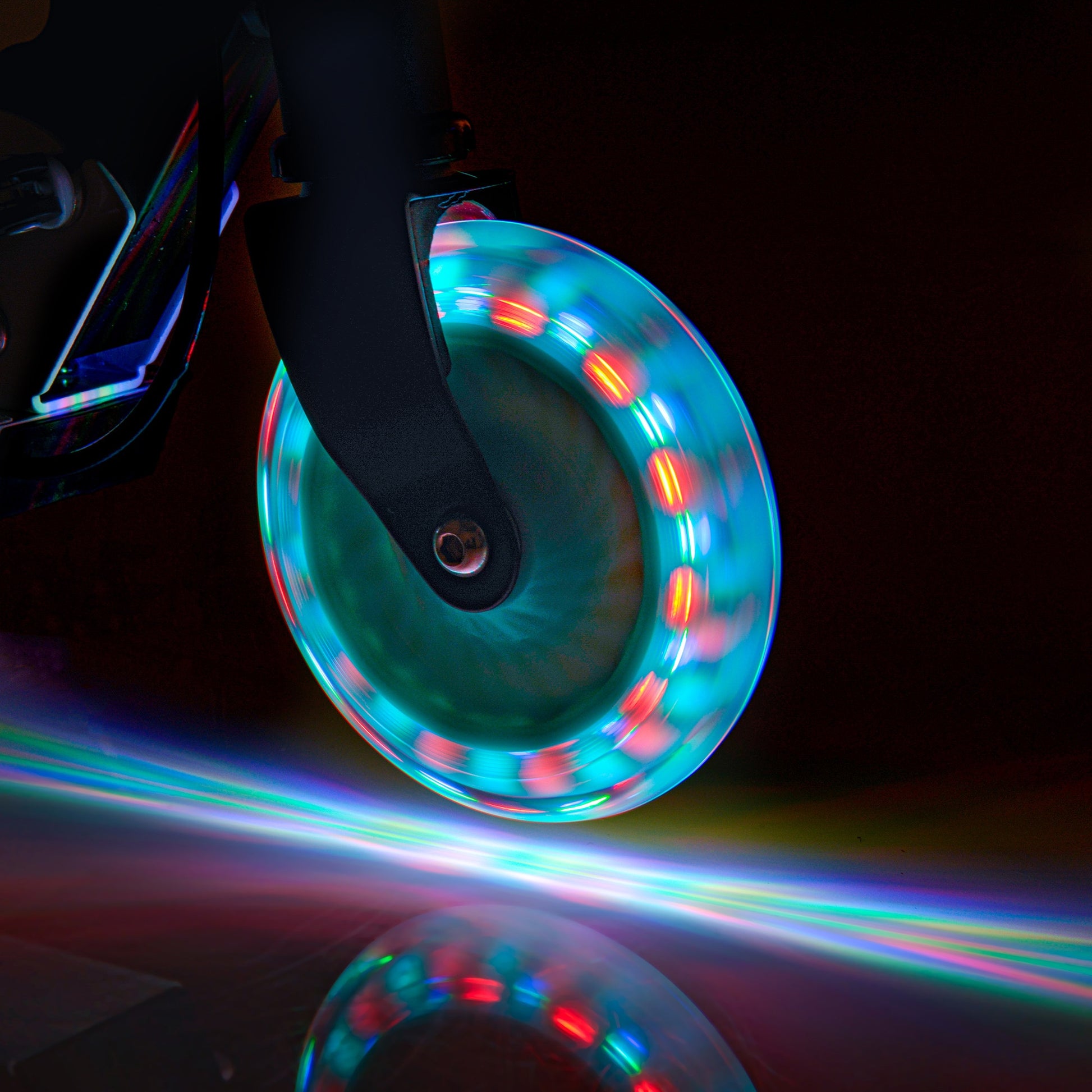 VAIKIŠKAS SULANKSTOMAS REGULIUOJAMAS PASPIRTUKAS DRAGON su LED ratukais ir 2 stabdžiais, METEOR