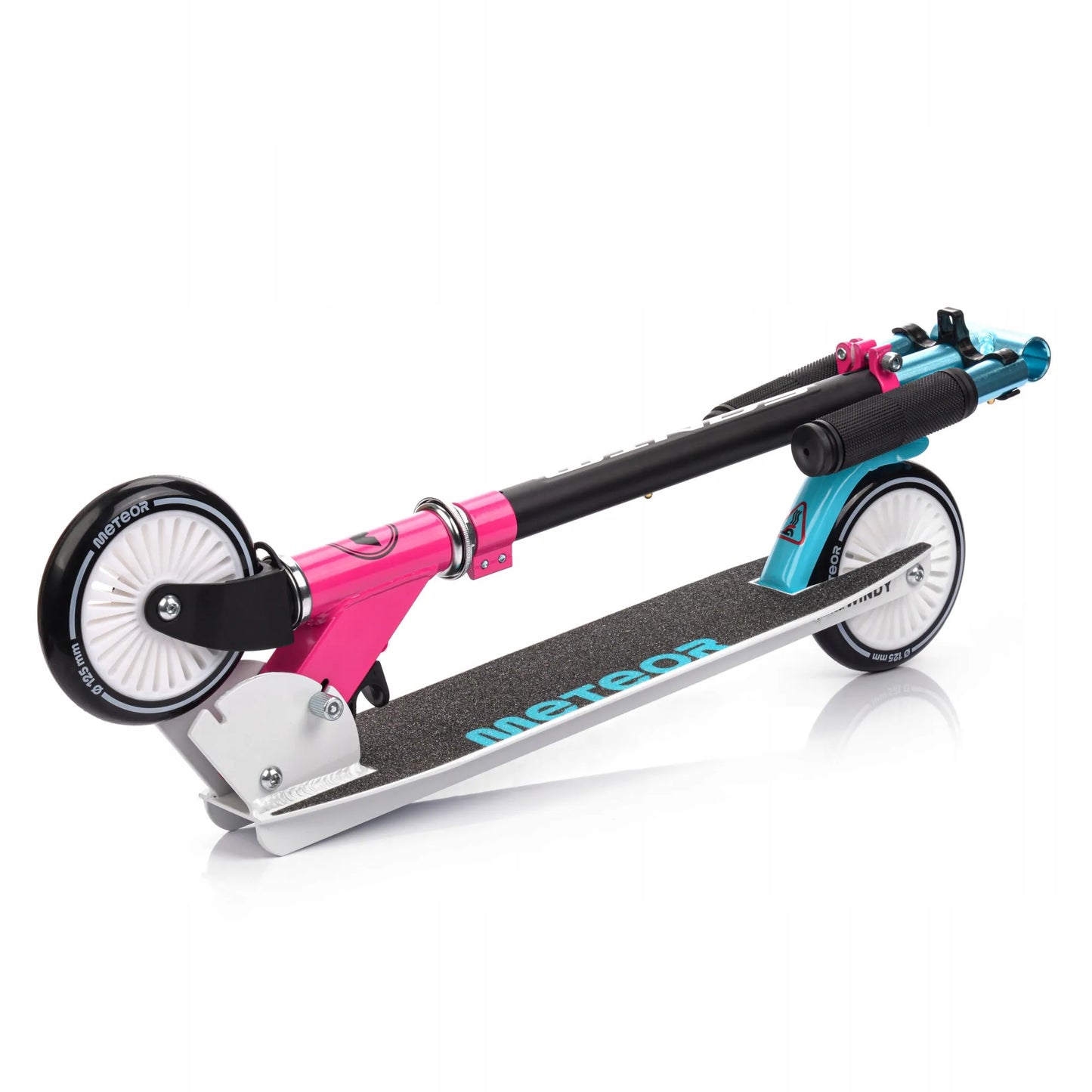 REGULUOJAMAS PASPIRTUKAS VAIKAMS METEOR SUNNY SULANKSTOMAS PU RATUKAI 120mm ABEC-7