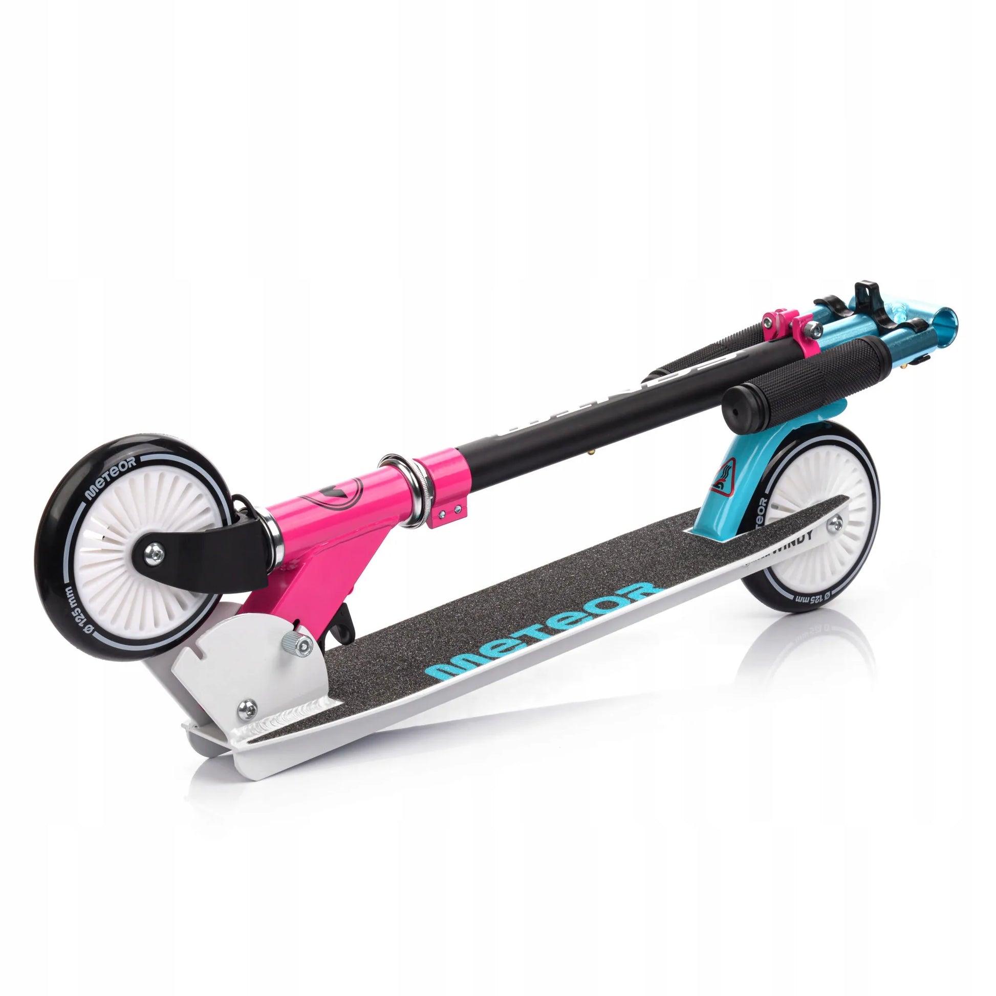 REGULUOJAMAS PASPIRTUKAS VAIKAMS METEOR SUNNY SULANKSTOMAS PU RATUKAI 120mm ABEC-7