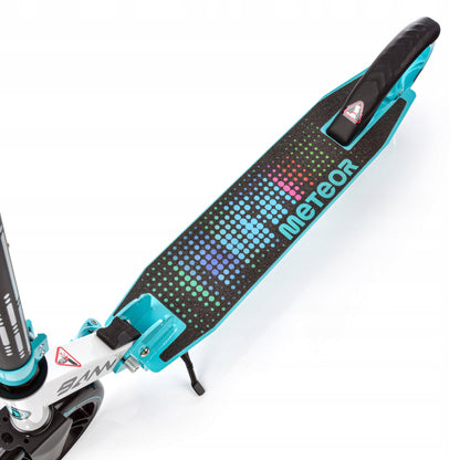 Sulankstomas 3 laipsnių reguliuojamas paspirtukas su stoveliu ir stabdžiu METEOR URBAN BANN