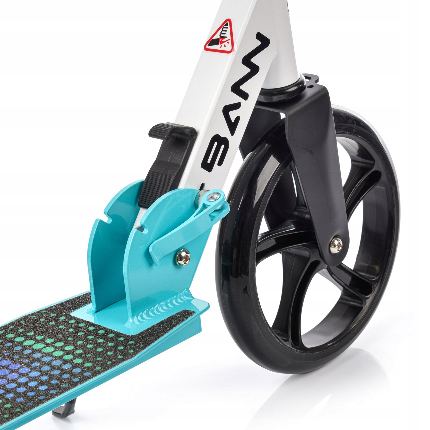 Sulankstomas 3 laipsnių reguliuojamas paspirtukas su stoveliu ir stabdžiu METEOR URBAN BANN