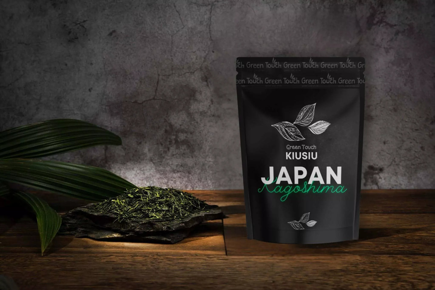 Japoniška žalioji arbata JAPAN SENCHA KAGOSHIMA 100 g PREMIUM ŠVIEŽIA LENGVA