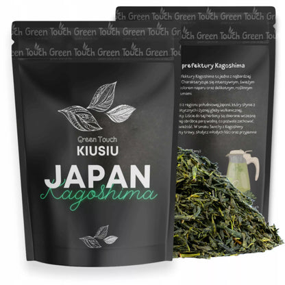 Japoniška žalioji arbata JAPAN SENCHA KAGOSHIMA 100 g PREMIUM ŠVIEŽIA LENGVA