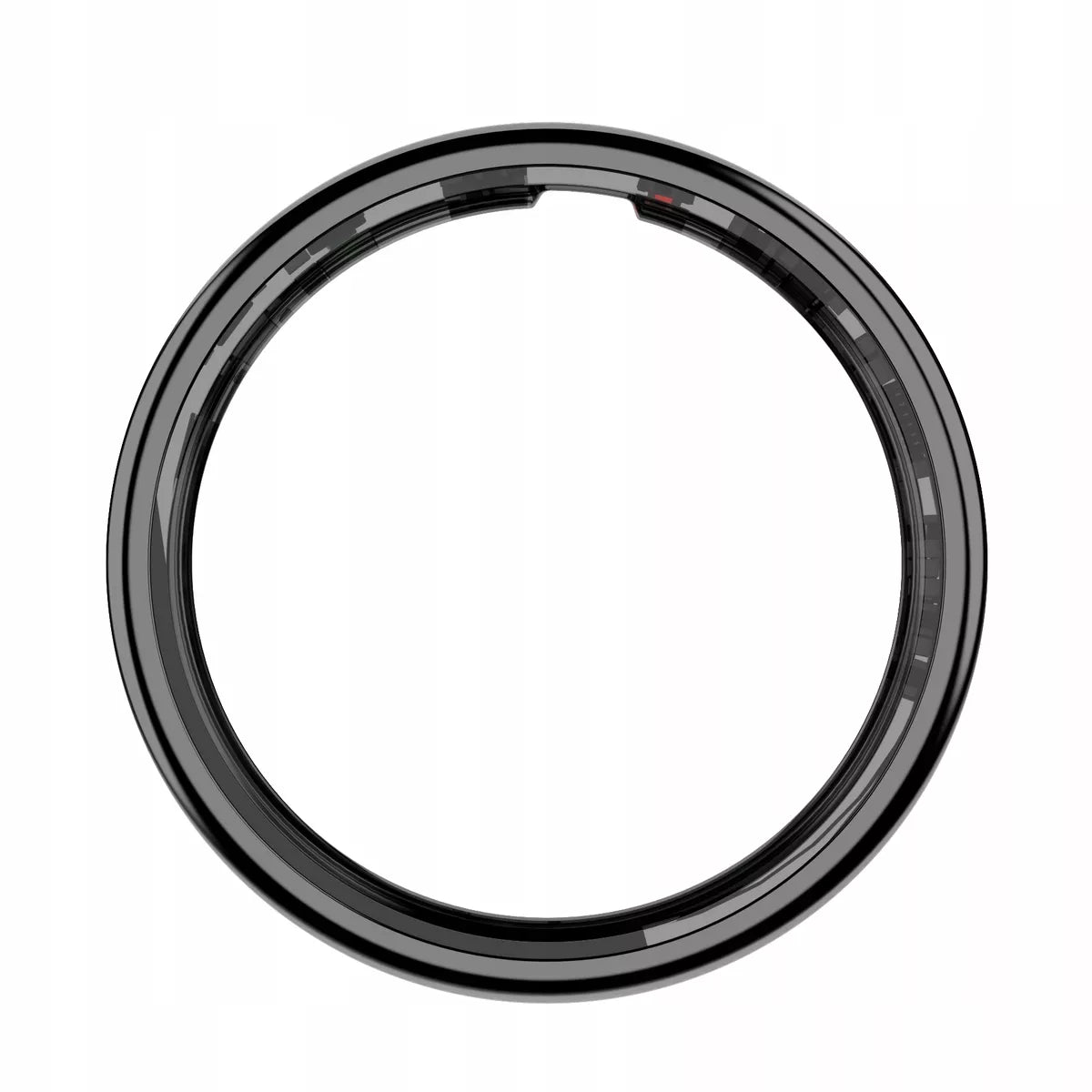 Išmanusis „Smart Ring“ žiedas su LED ekranu, 5ATM, juodas, dydis 9 / 20