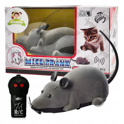 INTERAKTYVI PELĖ katėms, pabėganti, valdoma PILOTU, MILŽINIŠKA 27 cm