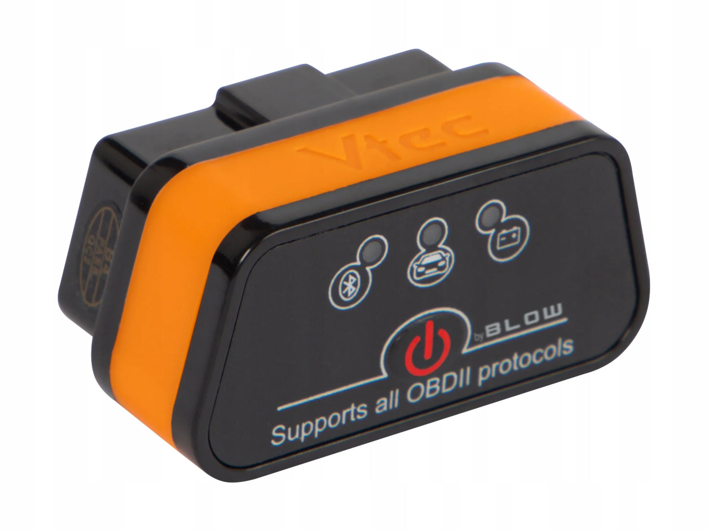 Diagnostikos sąsaja OBD2 Bluetooth Android iOS Windows lenkiškas testeris