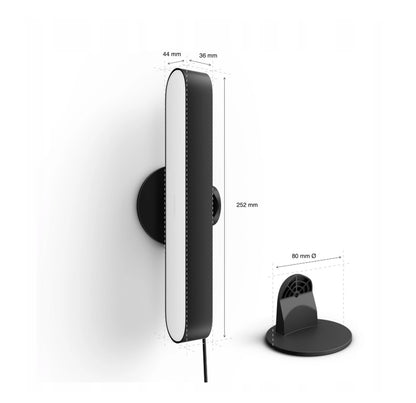 Ilgos formos RGB LED šviestuvas