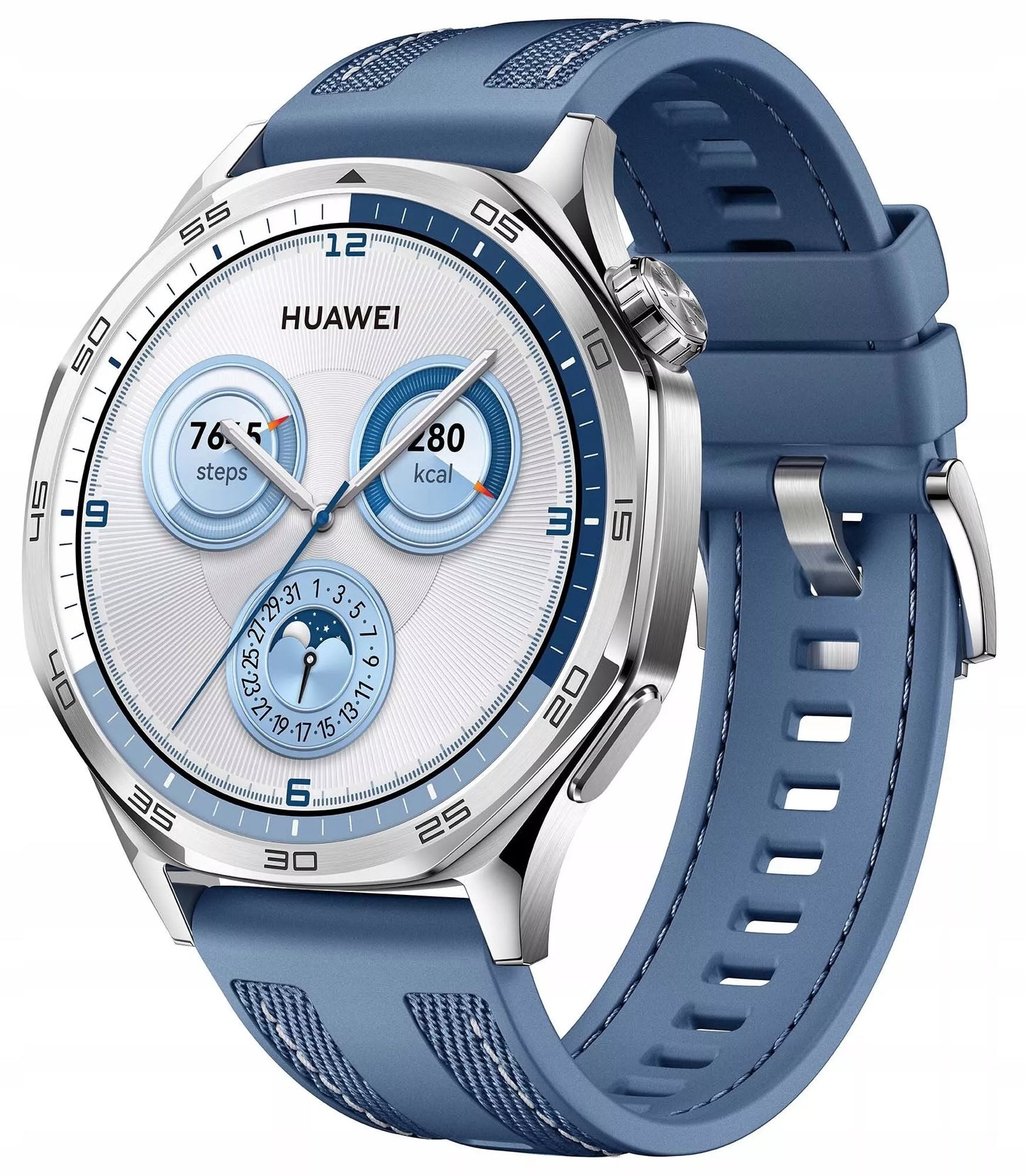 Išmanusis laikrodis HUAWEI Watch GT 5 46mm Mėlynas Blue NFC